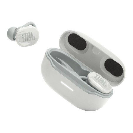 JBL Endurance Race - Auriculares inalámbricos con micro - en oreja - Bluetooth - blanco