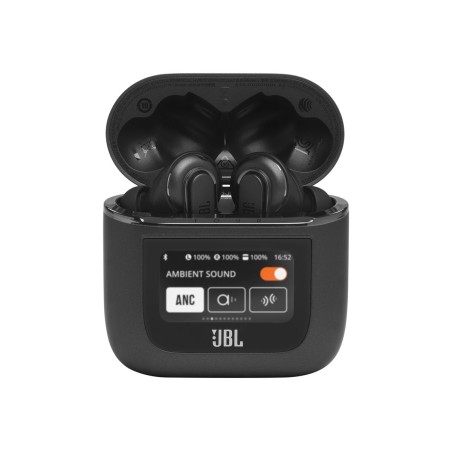 JBL Tour Pro 2 - Auriculares inalámbricos con micro - en oreja - Bluetooth - cancelación de sonido activo - negro