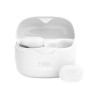 JBL TUNE Buds - Auriculares inalámbricos con micro - en oreja - Bluetooth - cancelación de sonido activo - blanco