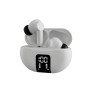 Klip Xtreme - True wireless earphones - Para Phone / Para Portable electronics / Para Tablet - Wireless - 22Hrs ANC White