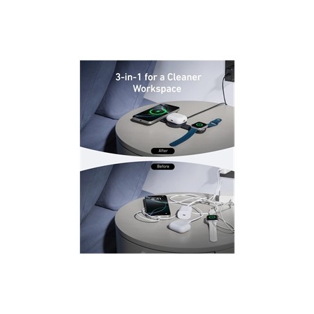 "Anker - Battery charger - Lithium - For Universal - MagGo Wireless Charging Stati"