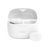 JBL TUNE Buds - Auriculares inalámbricos con micro - en oreja - Bluetooth - cancelación de sonido activo - blanco