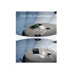 "Anker - Battery charger - Lithium - For Universal - MagGo Wireless Charging Statio"