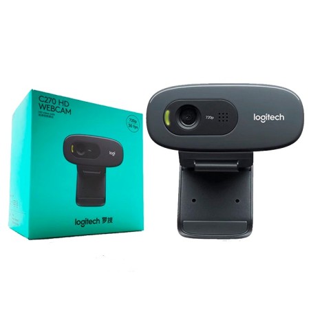 Logitech HD Webcam C270 - Webcam - color - 1280 x 720 - audio - USB 2.0