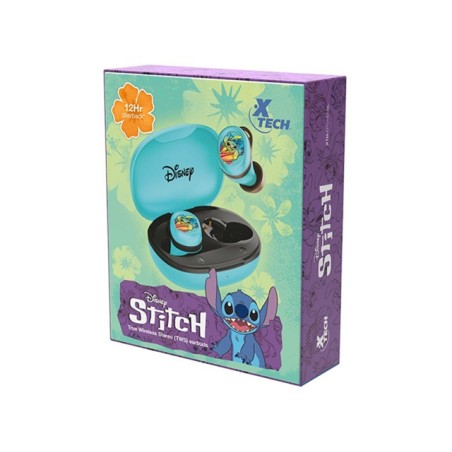 Xtech XTH-D701ST-BL - True wireless earphones - Wireless - earbuds Disney Stich Blue