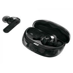 JBL TUNE - Beam - Headphones - Ghost Black - JBLTBEAM2GBLKAM