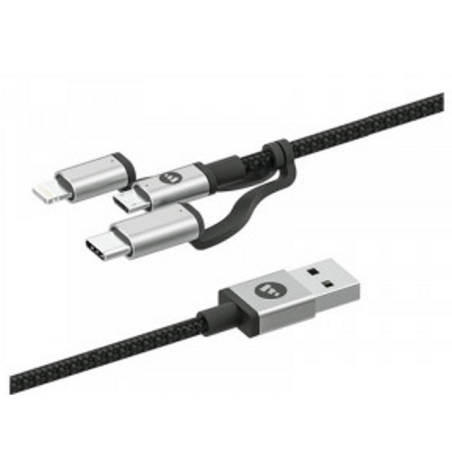 Mophie - Cable USB - 1mts. Black