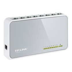 TP-Link TL-SF1008D 8-Port 10/100Mbps Desktop Switch - Conmutador - 8 x 10/100 - sobremesa