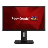 ViewSonic - LED-backlit LCD monitor - 23.6" - 1920 x 1080 - A-MVA - HDMI / DisplayPort / USB / VGA (DB-15) - Black