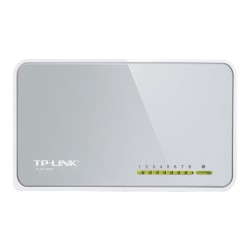TP-Link TL-SF1008D 8-Port 10/100Mbps Desktop Switch - Conmutador - 8 x 10/100 - sobremesa