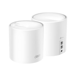 TP-LINK Deco X10 V1 - Sistema Wi-Fi - (2 enrutadores) - hasta 3900 pies cuadrados - malla 1GbE Doble banda