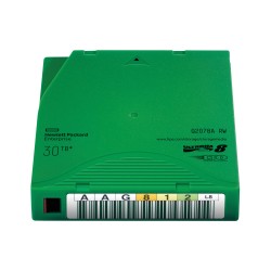 HPE RW Data Cartridge - LTO Ultrium 8 - 12 TB / 30 TB - verde - para StoreEver LTO-8 Ultrium 30750, LTO-8 Ultrium 30750 TAA