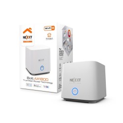 Nexxt Solutions Home - Router - Wireless Mesh - 802.11a/b/g/n/ac/ax - Desktop - Mesh router AX1800