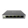 Nexxt Solutions Infrastructure - Switch - Gigabit Ethernet - 5 x 10/100/1000 - 1 Gigabit Ethernet - 4 POE+ 60W