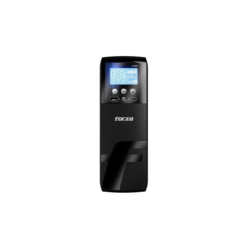Forza - UPS - Line interactive - 600 Watt - 1000 VA - AC 110/120 V - 10-NEMA USB 1A/1C