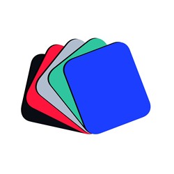 MOUSE PAD GENERICO  ROJO