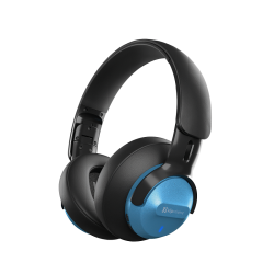 Klip Xtreme - KNH-750BL - Headphones - Para Home audio - Wireless - ANC - 44Hr - Blue