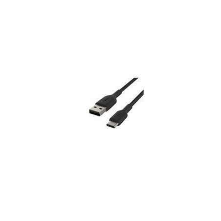 Belkin BoostCharge - Cable USB - 24 pin USB-C (M) a USB (M) - 1 m - negro