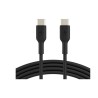 Belkin BoostCharge - Cable USB - 24 pin USB-C (M) a 24 pin USB-C (M) - 1 m - negro