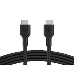Belkin BoostCharge - Cable USB - 24 pin USB-C (M) a 24 pin USB-C (M) - 1 m - negro