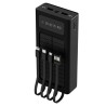 Xtech XPB-200 - Solar Power Bank - 24 pin USB-C / 4 pin USB Type A / 5 pin Micro-USB Type A - 24 pin USB-C / 4 pin USB Type A / 