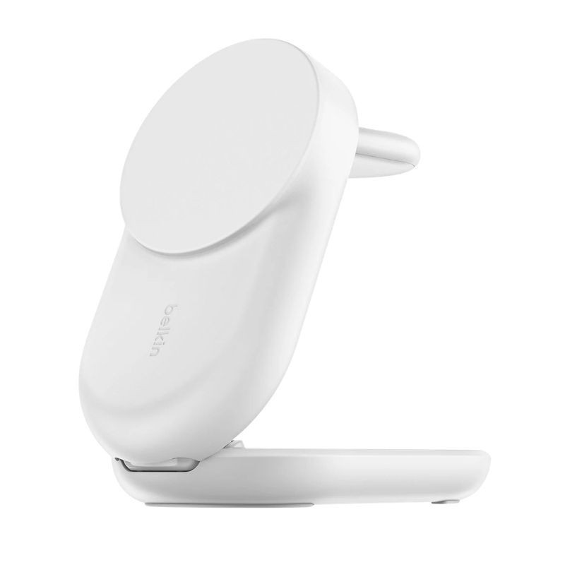 Belkin - Qi2 25W 3 in 1 Compact - Lithium - Para Universal - Compact White