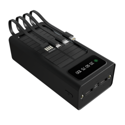 Xtech XPB-300 - Solar Power Bank - 24 pin USB-C / 4 pin USB Type A / 5 pin Micro-USB Type A - 24 pin USB-C / 4 pin USB Type A / 