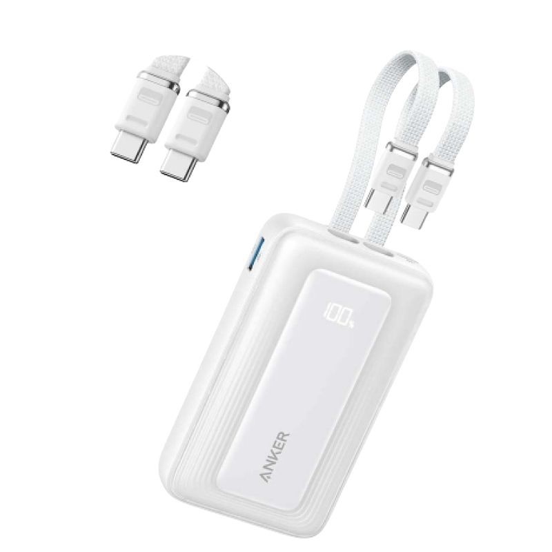 Anker - powerbank - Lithium - Para -- - 20K 30W Cable C Blanco
