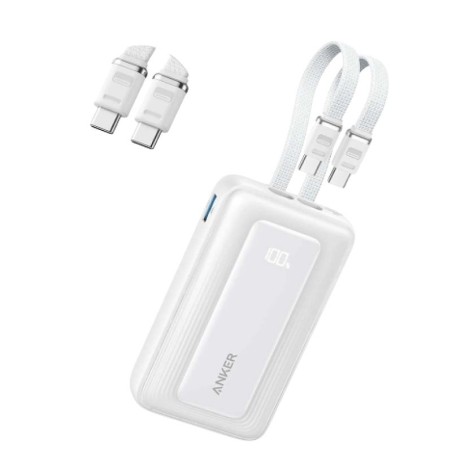 Anker - powerbank - Lithium - Para -- - 20K 30W Cable C Blanco
