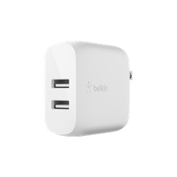 Belkin - - 24 vatios - 4.8 A - 2 conectores de salida (2 x USB)
