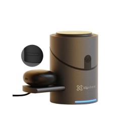 Klip Xtreme - Charging stand / battery charger - 15 Watt - 24 pin USB-C - Cellular phone / Wireless earbuds / Apple AirPods / Ap