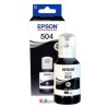 Epson 504 - 127 ml - negro - original - recarga de tinta - para EcoTank L4150, L4160, L4260, L6161, L6171, L6191, L6270; EcoTank