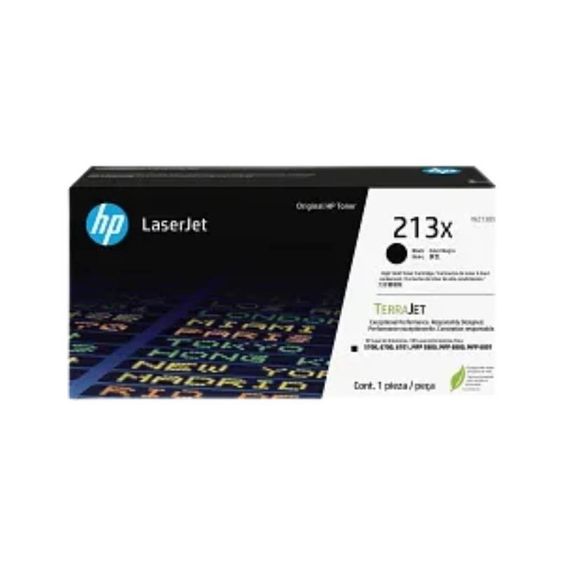 HP 213X - Alto rendimiento - negro - original - LaserJet - cartucho de tóner (W2130X) - para Color LaserJet Enterprise 67XX, MFP