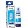 Epson T555 - Cián - original - recarga de tinta - para EcoTank L8160, L8180