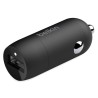 Belkin - Adaptador de corriente para el coche - 20 vatios - Fast Charge (24 pin USB-C) - negro