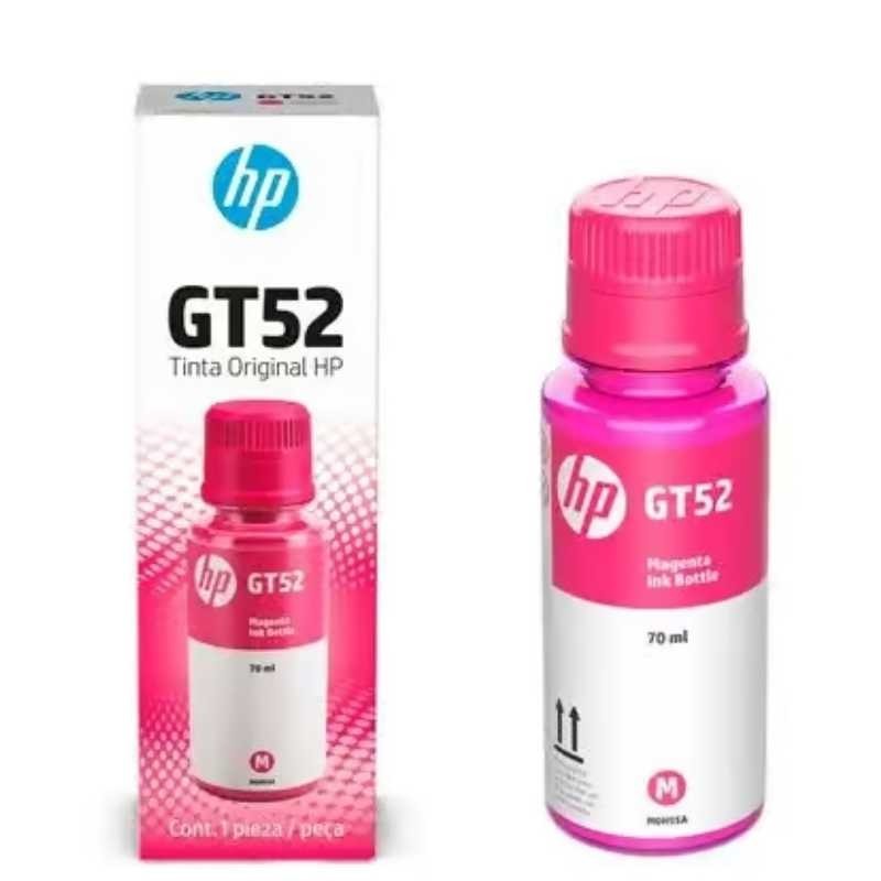 HP GT52 - 70 ml - magenta - original - recarga de tinta - para HP 11X, 31X; Deskjet GT 58XX; Smart Tank 500, 51X, 530, 6001, 615