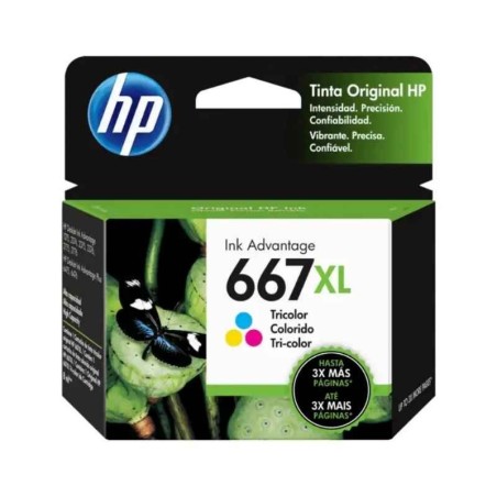 HP - 667XL - Ink cartridge - Tricolor - 3YM80AL