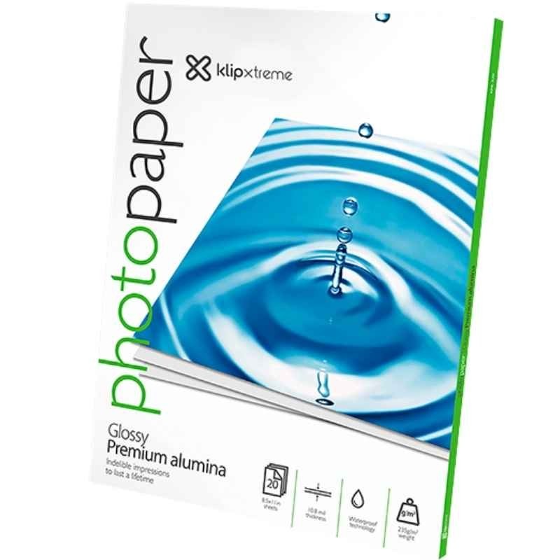 Klip Xtreme - Papel fotográfico brillante   - Papel de fotografía satinado repelente al agua