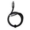 Klip Xtreme - USB cable - 24 pin USB-C - 3 m - Black - 240W Braided Fast Charging