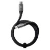 Klip Xtreme - USB cable - 24 pin USB-C - 1.8 m - Black - 100W Braided Fast charging