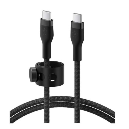 Belkin BoostCharge - Cable USB - 24 pin USB-C (M) a 24 pin USB-C (M) - 2 m - negro
