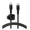 Belkin BoostCharge - Cable USB - 24 pin USB-C (M) a 24 pin USB-C (M) - 2 m - negro