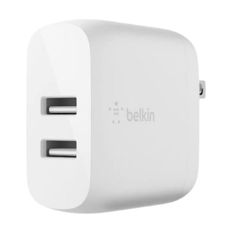 Belkin - - 24 vatios - 4.8 A - 2 conectores de salida (2 x USB)