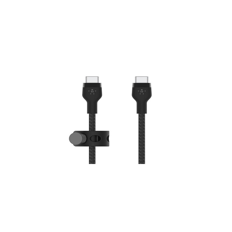 Belkin BOOST CHARGE - Cable USB - 24 pin USB-C (M) a 24 pin USB-C (M) - 3 m - negro
