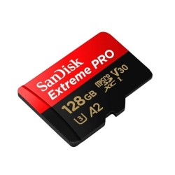 SanDisk Extreme Pro - Tarjeta de memoria flash (adaptador microSDXC a SD Incluido) - 256 GB - A2 / Video Class V30 / UHS-I U3 / 