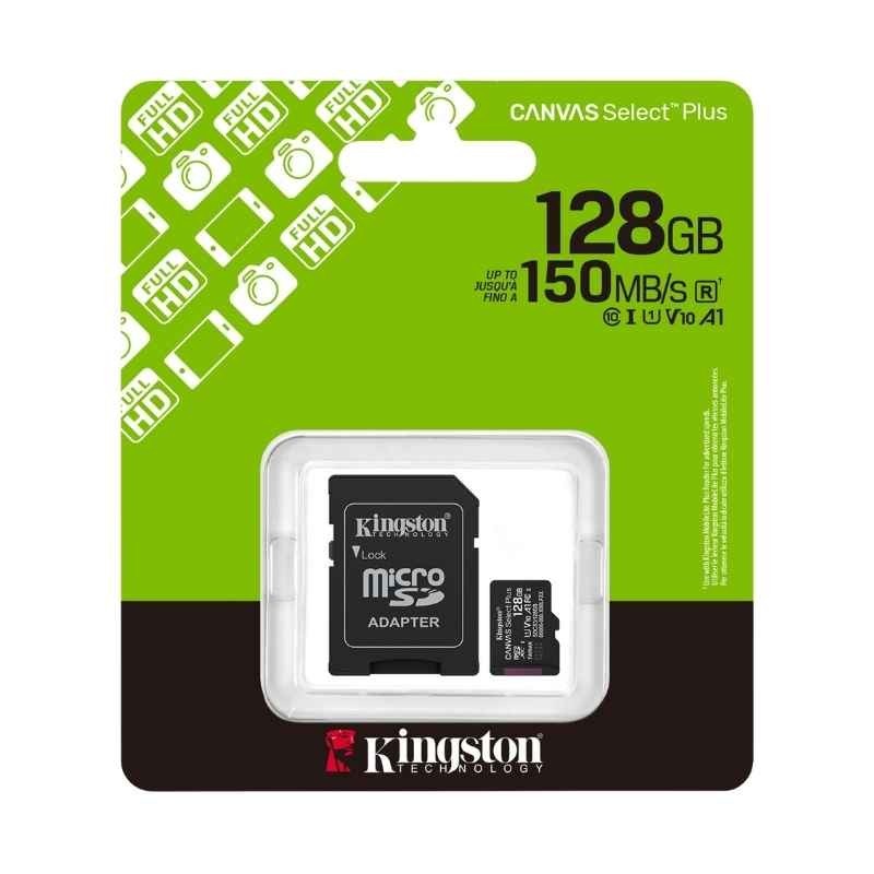 Kingston - Flash memory card - microSDHC - 128GB microSDXC Canvas Select