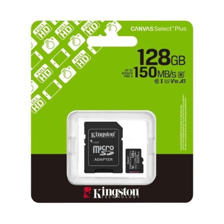 Kingston - Flash memory card - microSDHC - 128GB microSDXC Canvas Select
