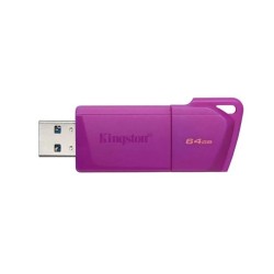 Kingston - USB flash drive - 64 GB - USB 3.2 Gen 1 - NEON Purple