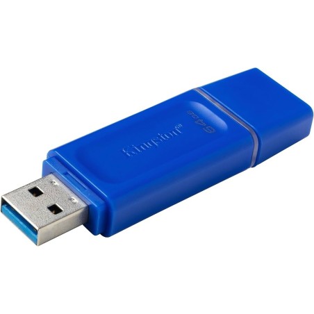 Kingston DataTraveler - Unidad flash USB - USB 3.0 - 64 GB - Azul