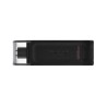Kingston DataTraveler 70 - Unidad flash USB - 128 GB - USB-C 3.2 Gen 1